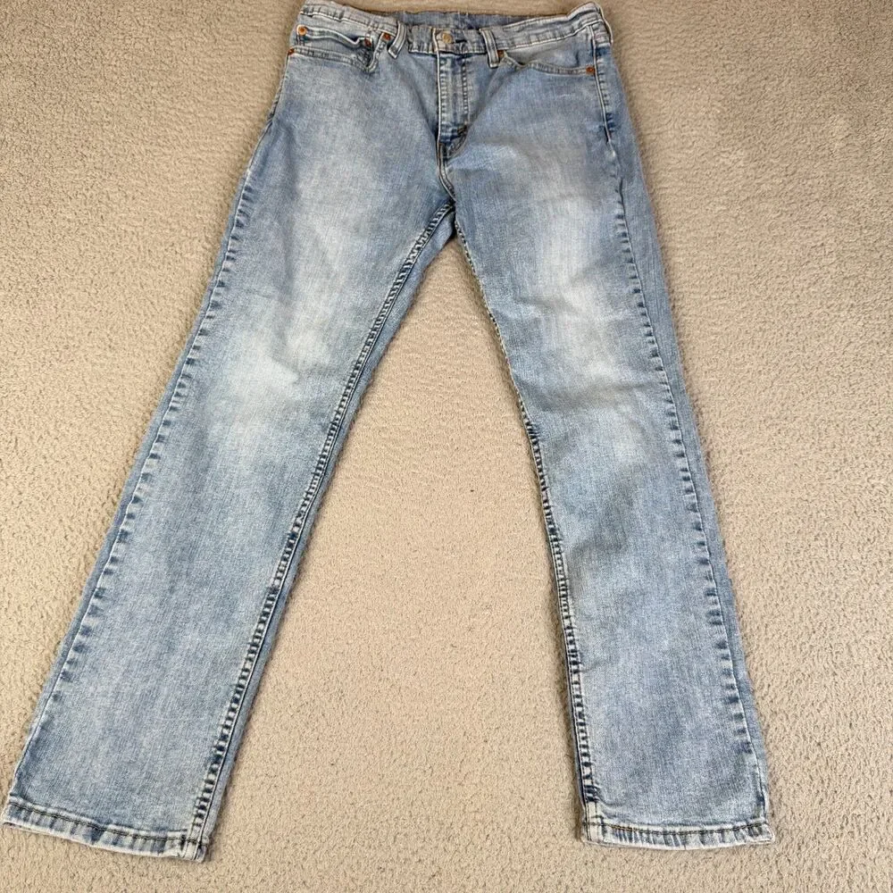 LEVI'S 511  Mens Jeans 34x32 Stretch Denim Slim Fit Workwear Streetwear